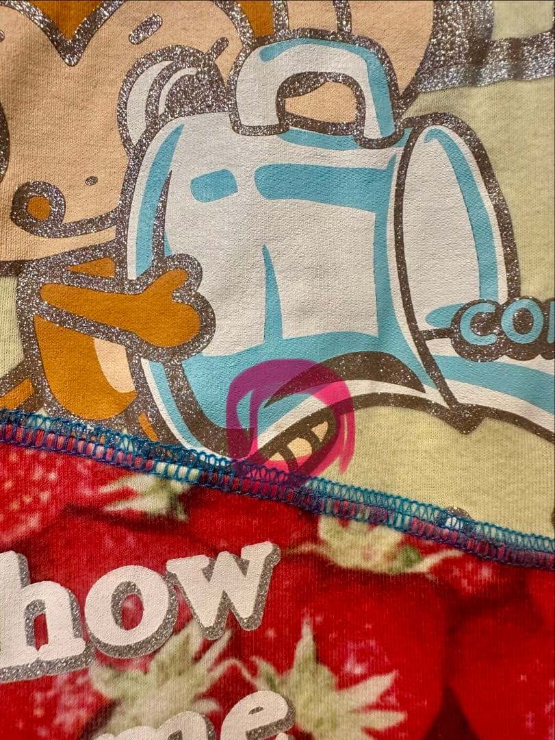 【平成レトロ】デイジーラバーズ　ルッキーTシャツ(M) Y2Kレア