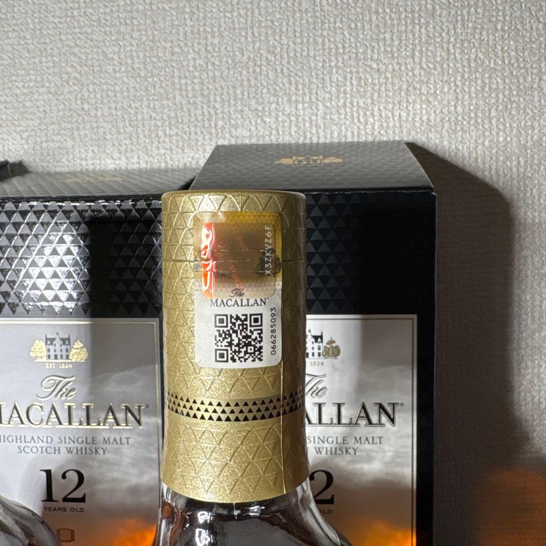 The Macallan 12年 シェリーオーク 3本セット