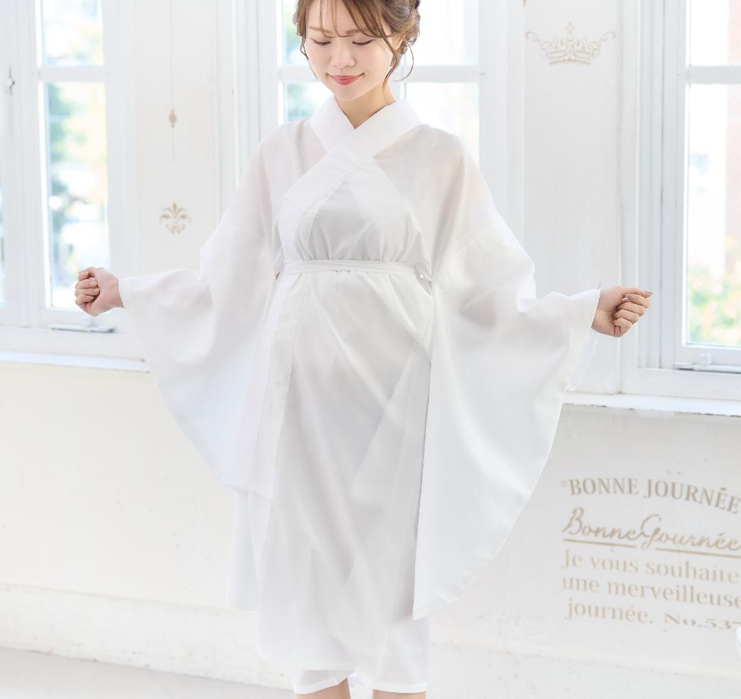 【11点SET】【卒業式袴用】着付け9点＋長襦袢＋着物肌着スリップの11点セット