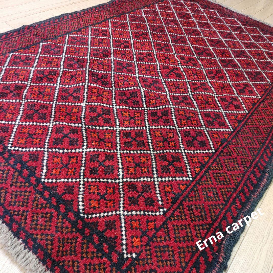 ペルシャ絨毯 バルーチ 手織り 172x112ｃｍ ウール balouch