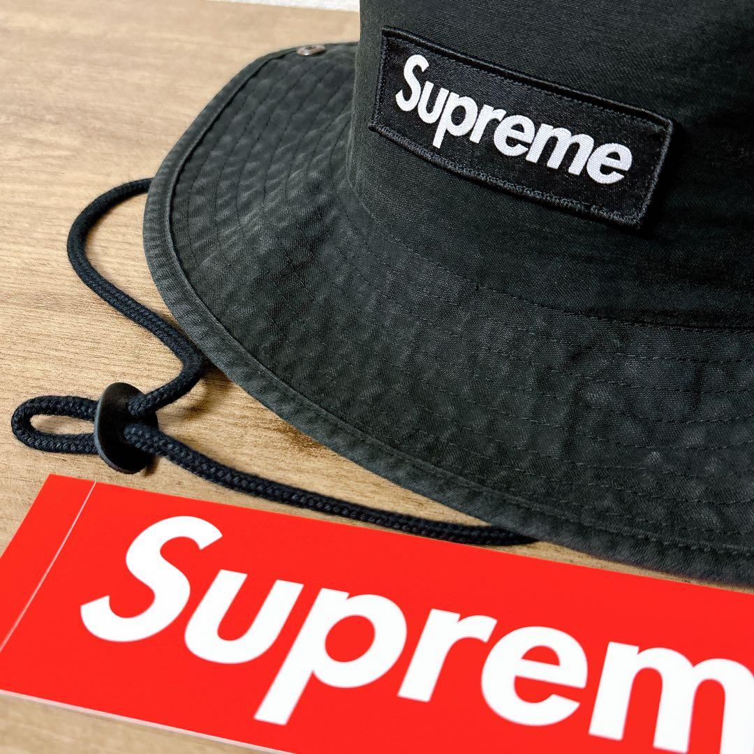 正規品　Supreme Military Boonie ブーニー　ブラック　黒