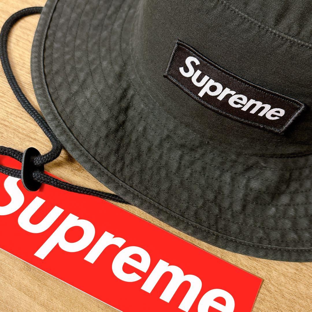 正規品　Supreme Military Boonie ブーニー　ブラック　黒