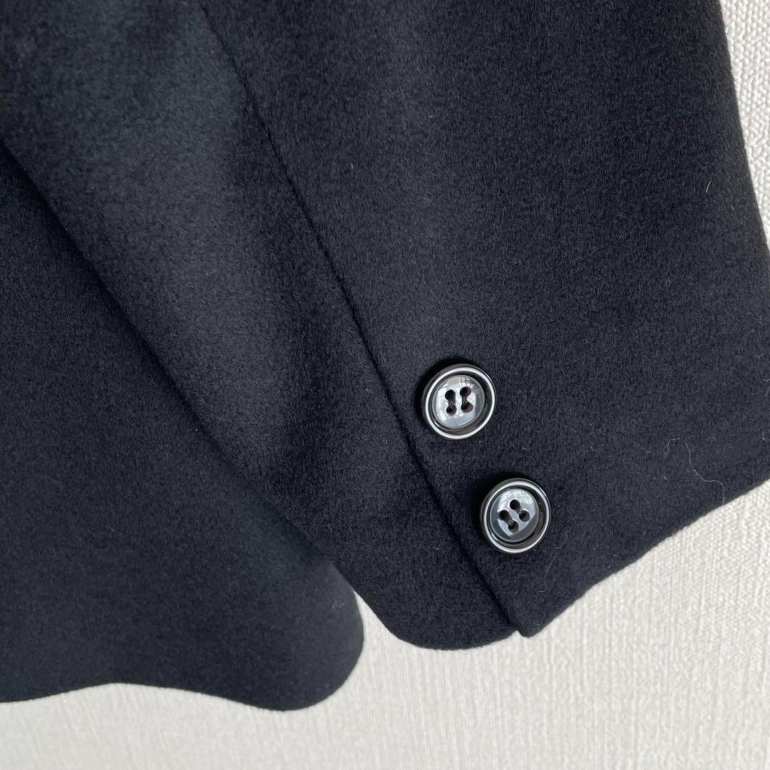 みー様 美品‪☆ RIGEL 大きいサイズ カシミヤ100％ テーラード 黒