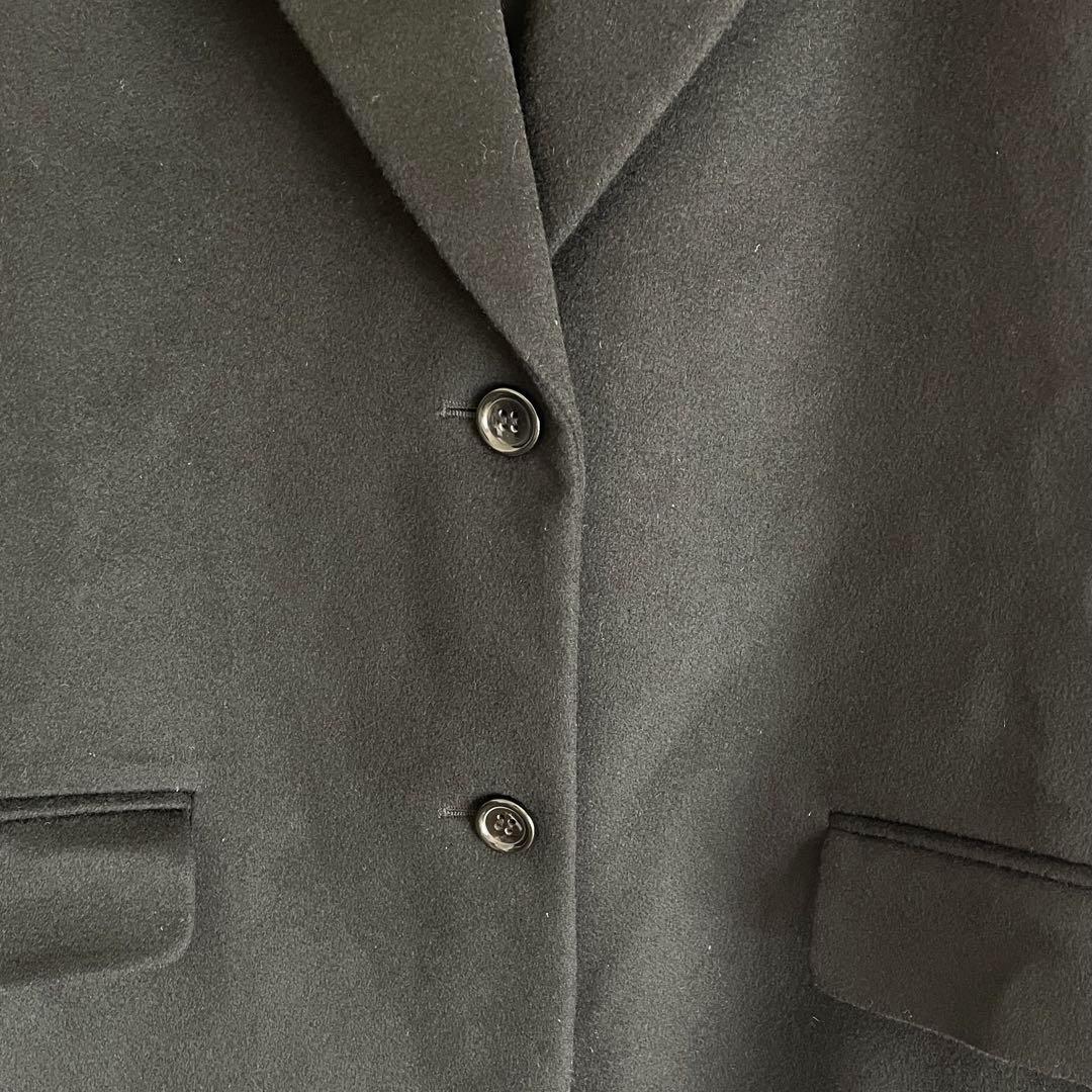 みー様 美品‪☆ RIGEL 大きいサイズ カシミヤ100％ テーラード 黒