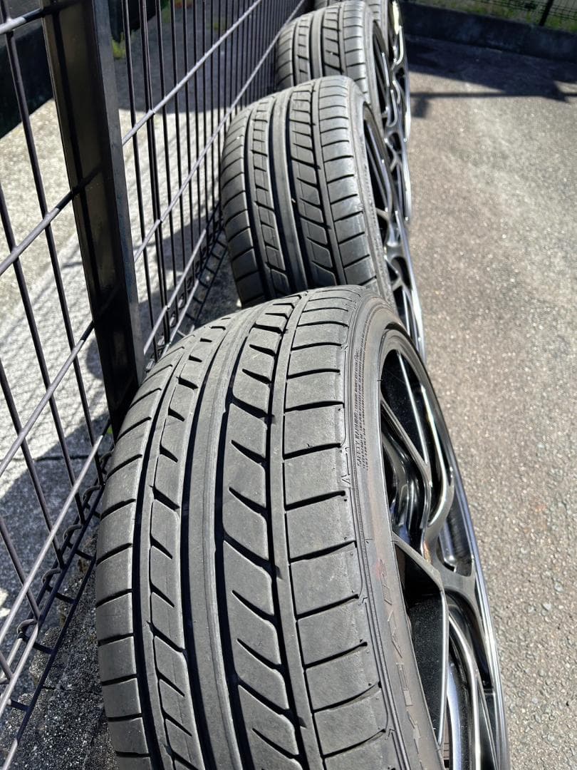 美品　BBS RI-D 19インチ ホイール　タイヤ　 4本セット