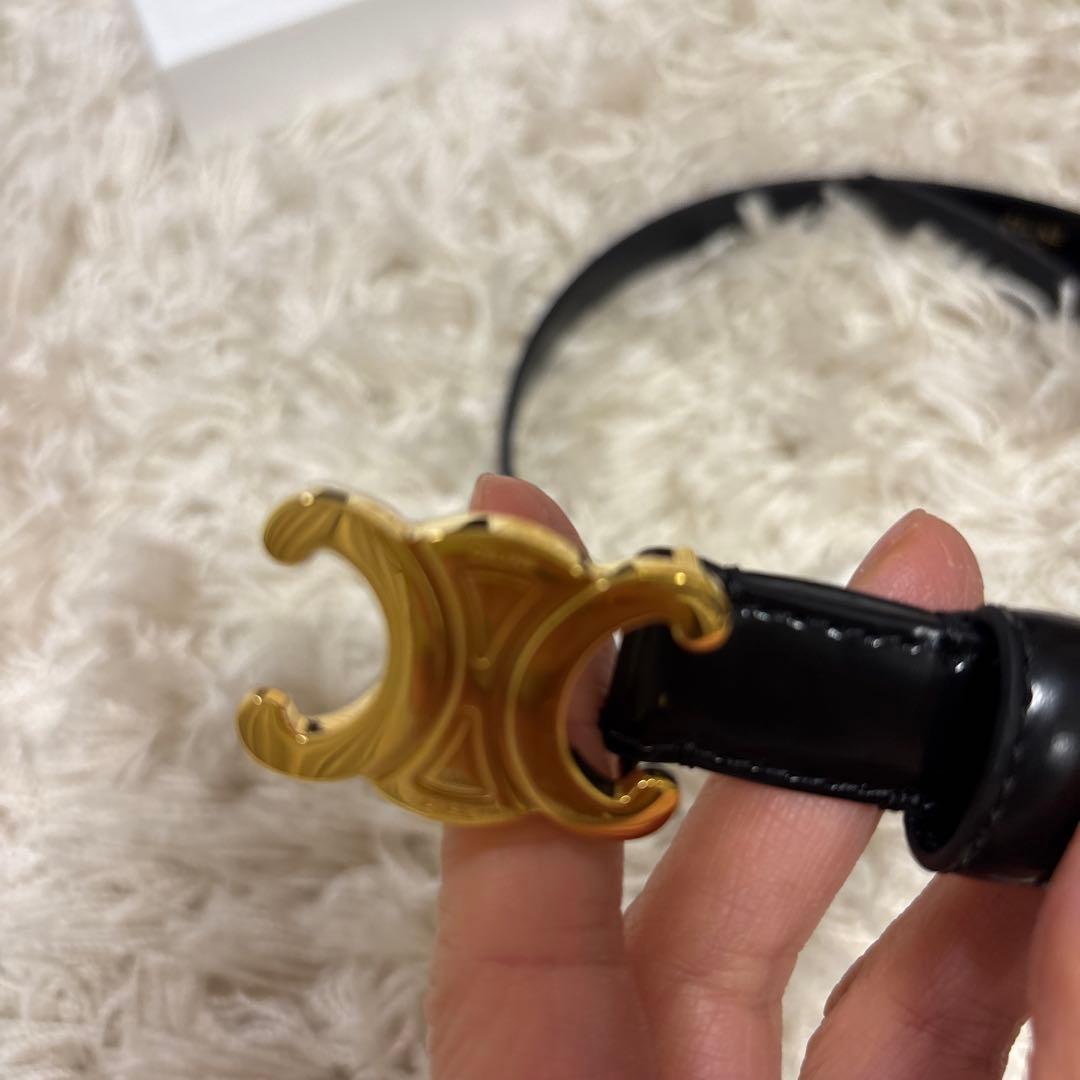 スモール 18MM トリオンフ ベルト / トリヨンレザー/75cm