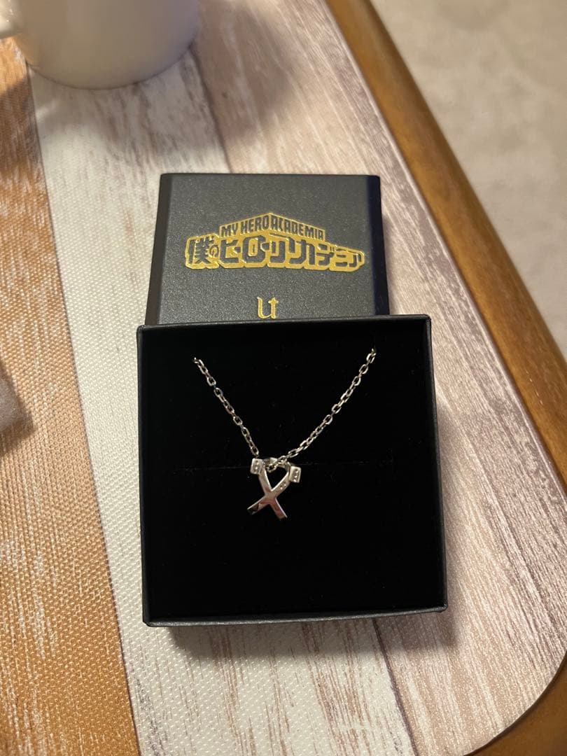僕のヒーローアカデミア モチーフネックレス「爆豪勝己」シルバー