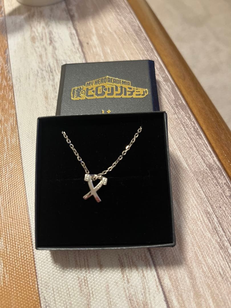 僕のヒーローアカデミア モチーフネックレス「爆豪勝己」シルバー
