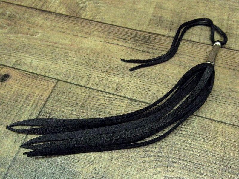 専用　ラリースミス シルバー950 ディアスキン レザー フリンジ キーホルダー