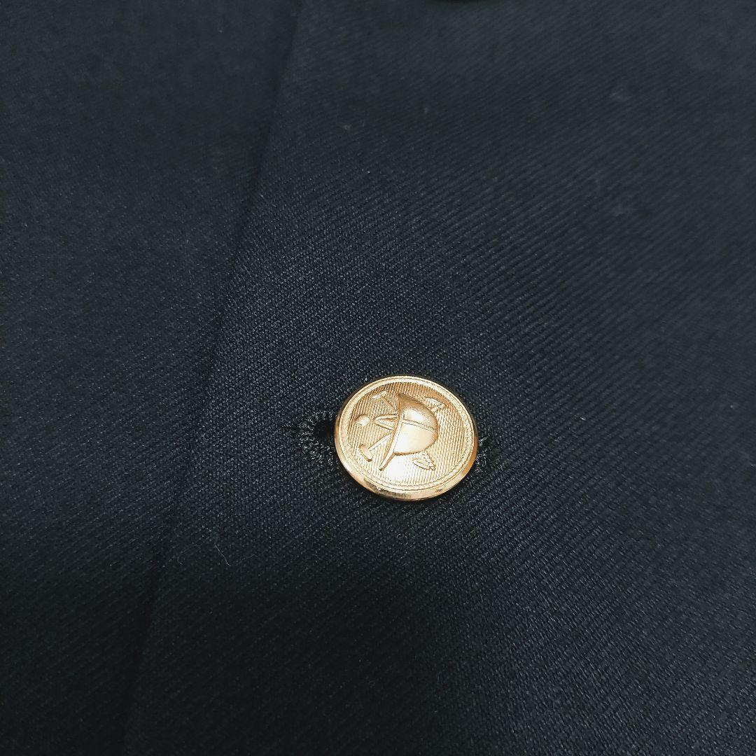 ほぼ未使用 極美品 ポロラルフローレン ウール100% 紺ブレ 金ボタン 2B
