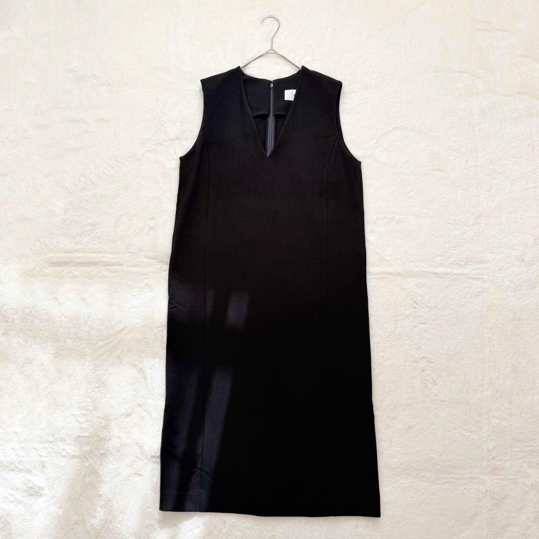 未使用級✨ソージュ　ウールライクジャンパースカート　ブラック　M 現行品