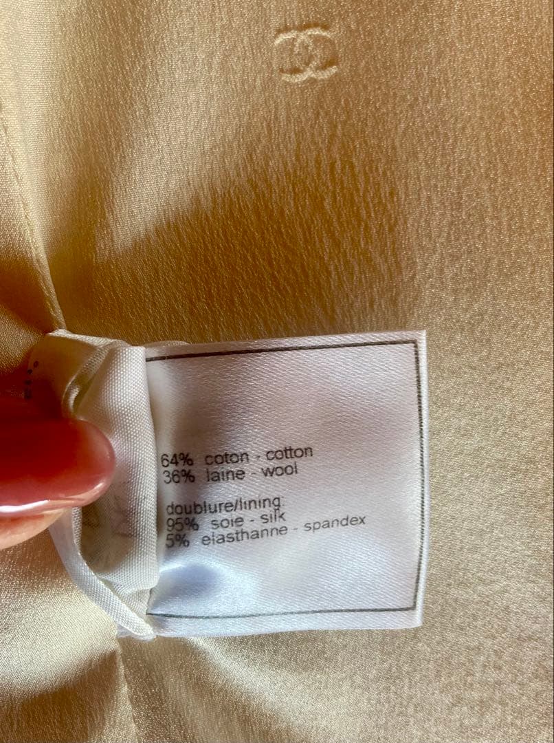 CHANEL ワンピース　ココマーク　特価　クリーニング済　ガーメントカバー付