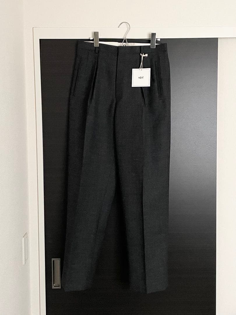 ど*ん様 新品 NEAT ニート SCOTCH CHEVIOT SROUSERS