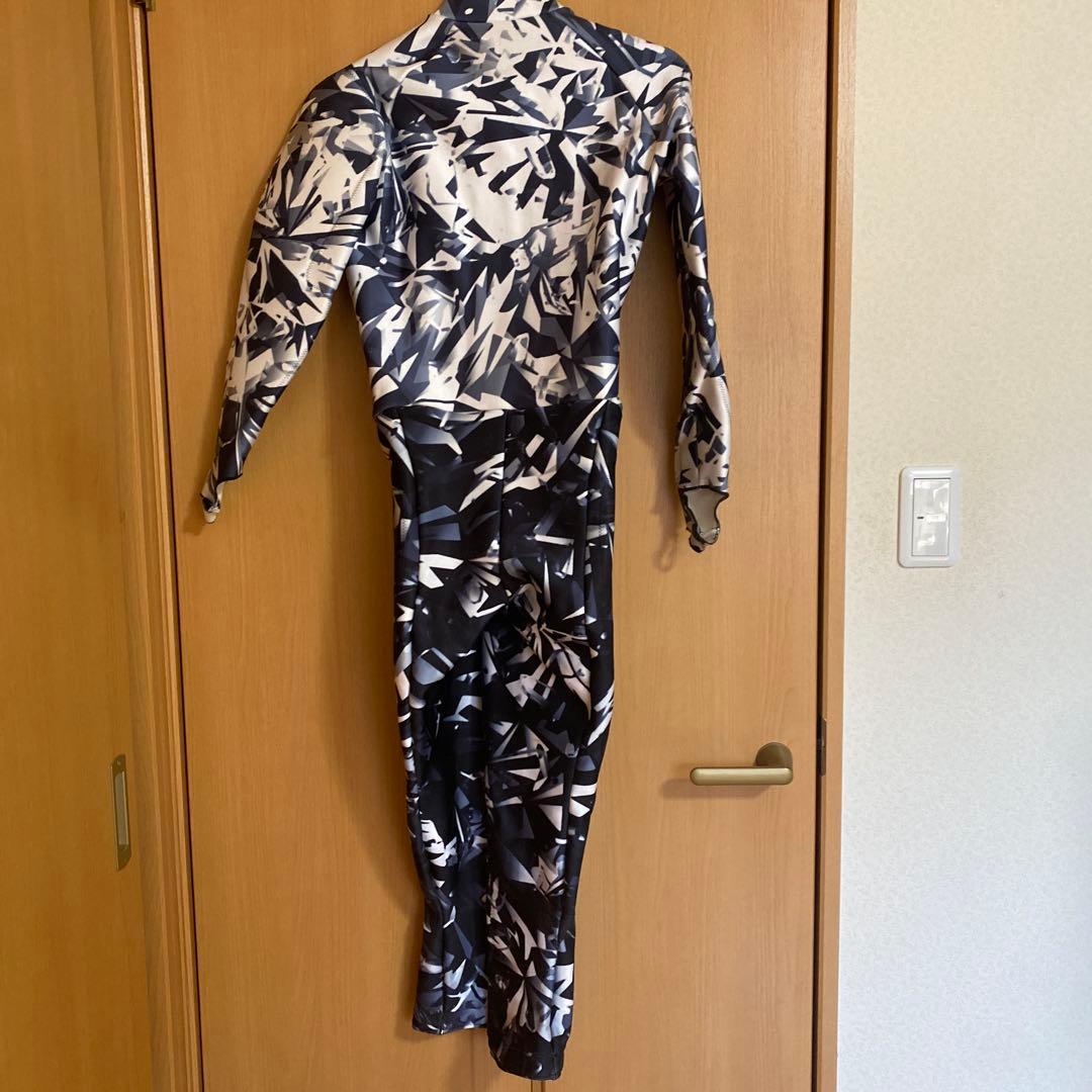 子ども用スキーウェア ワンピ　160 ワンピース　スキー　レーシングスーツ　白