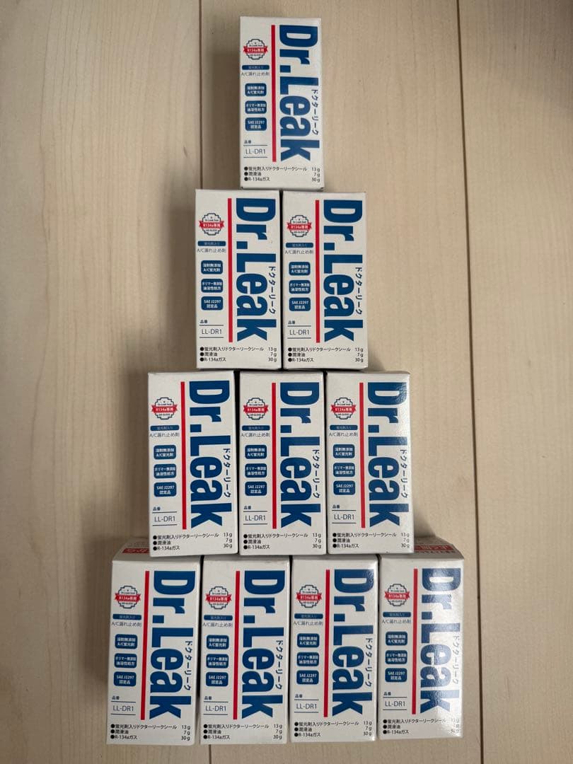 723　ドクターリーク10本セット エアコン漏れ止め剤 LL-DR1