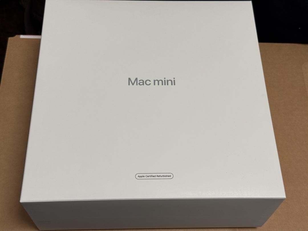 Mac mini　M2 Pro 16GB SSD512GB