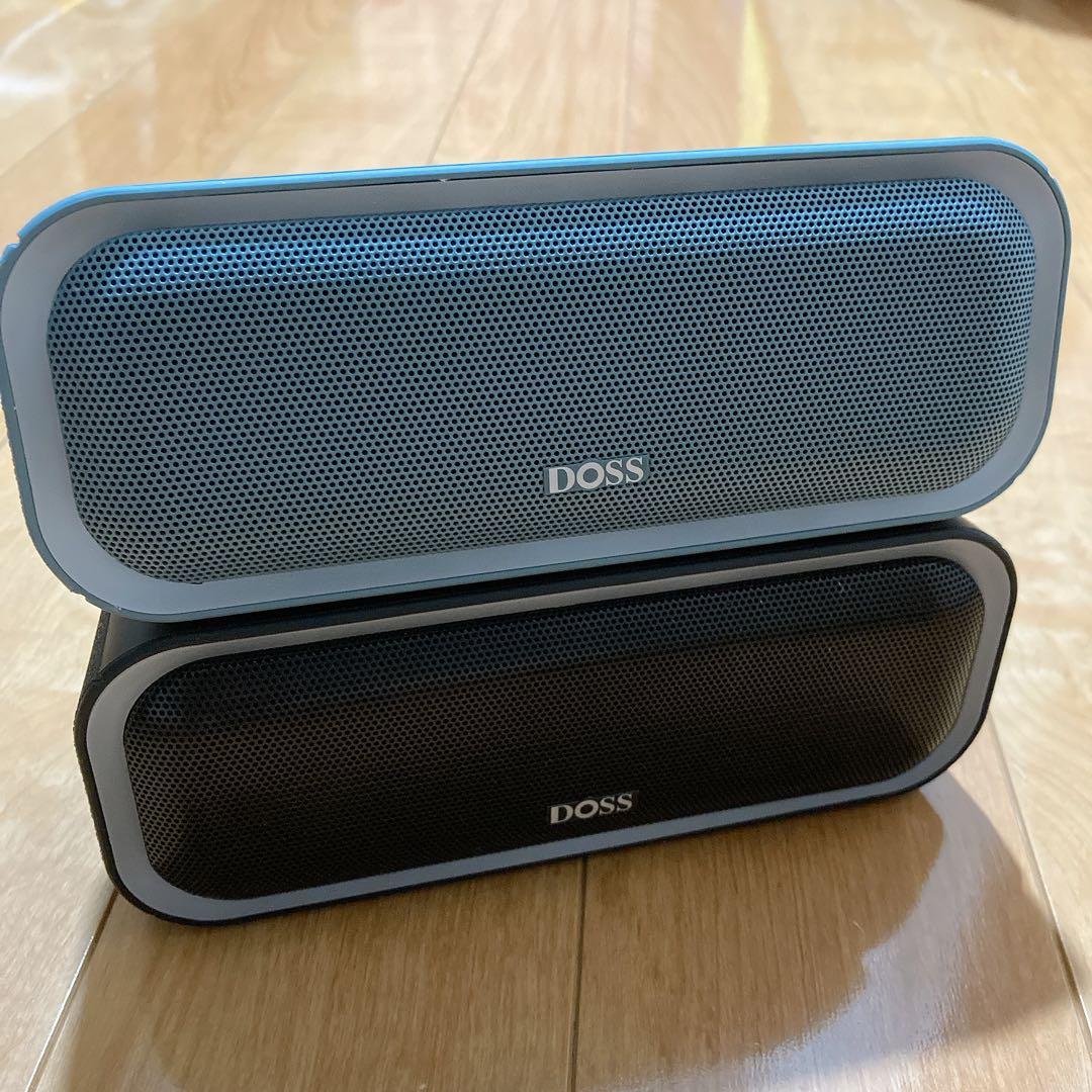 DOSS ワイヤレスBluetoothスピーカー Soundbox Pro 2個