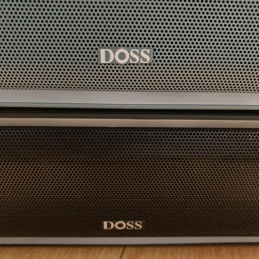 DOSS ワイヤレスBluetoothスピーカー Soundbox Pro 2個
