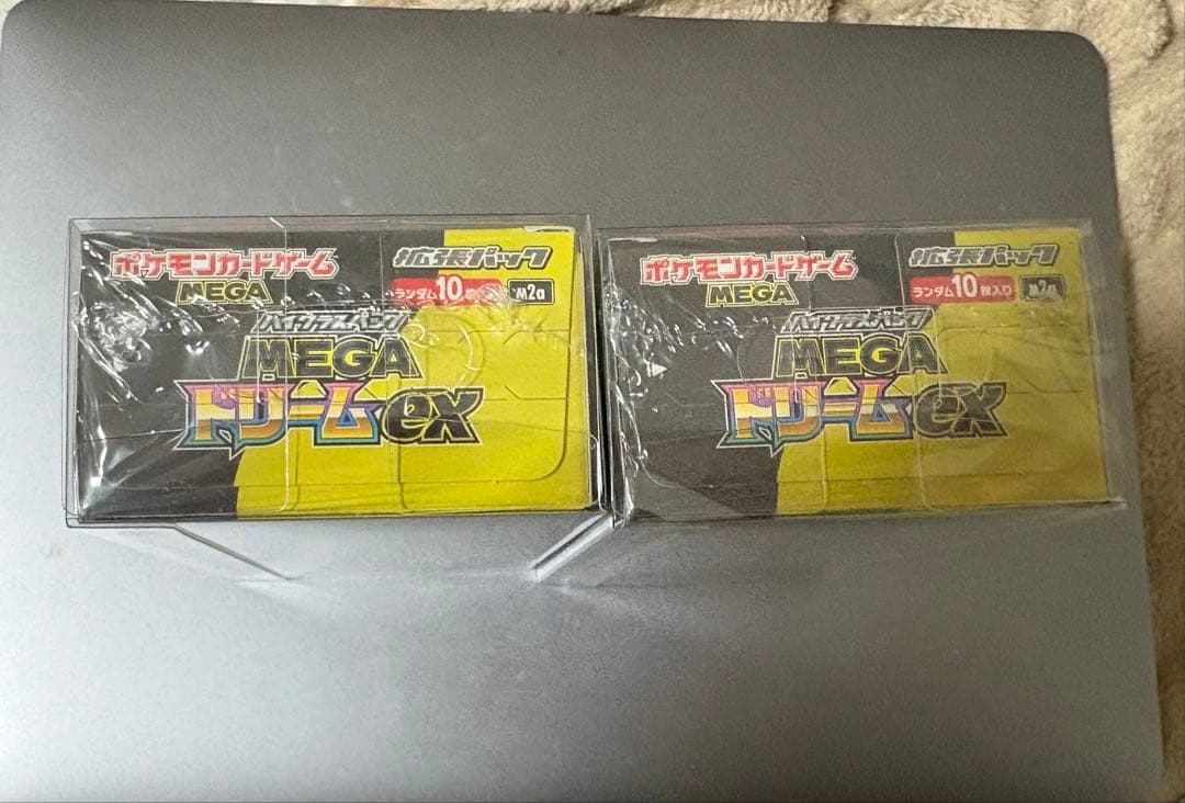 ポケモンカードゲーム　MEGAドリームex 2box