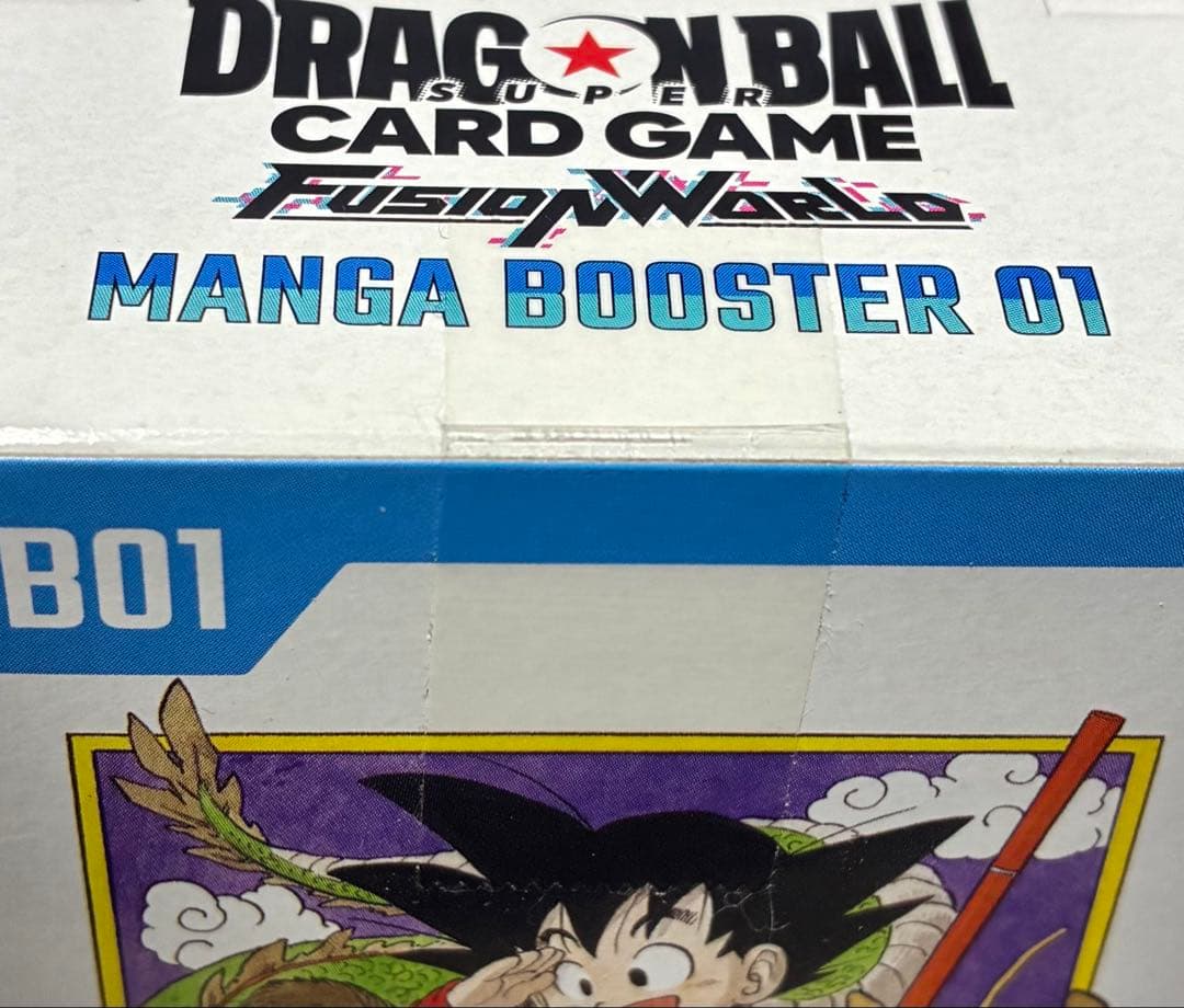 ドラゴンボール MANGA BOOSTER 01[SB01] BOX テープあり
