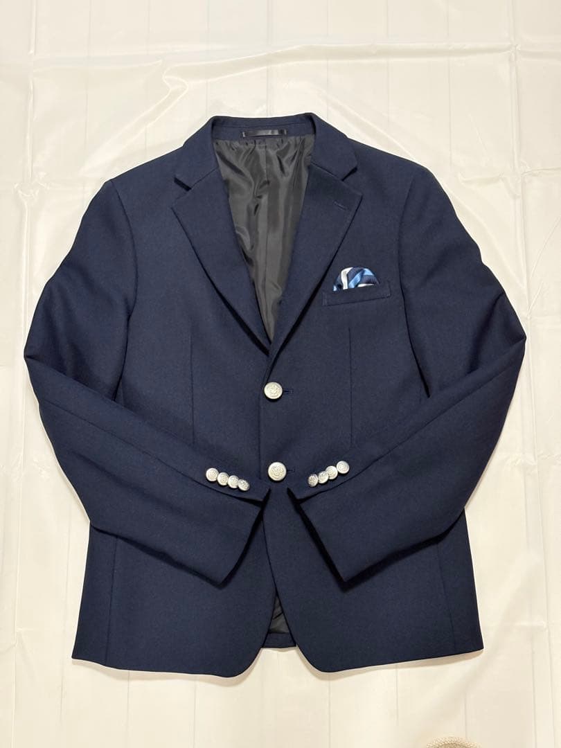 卒業式　男の子　スーツ6点セット　160cm ワンダーファクトリー