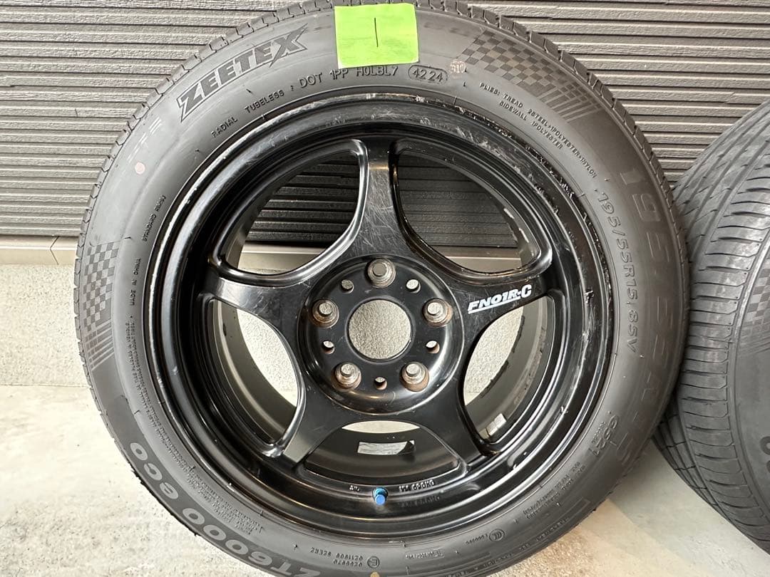 ＃８５　5ZIGEN ProRacer 15インチのホイールセット