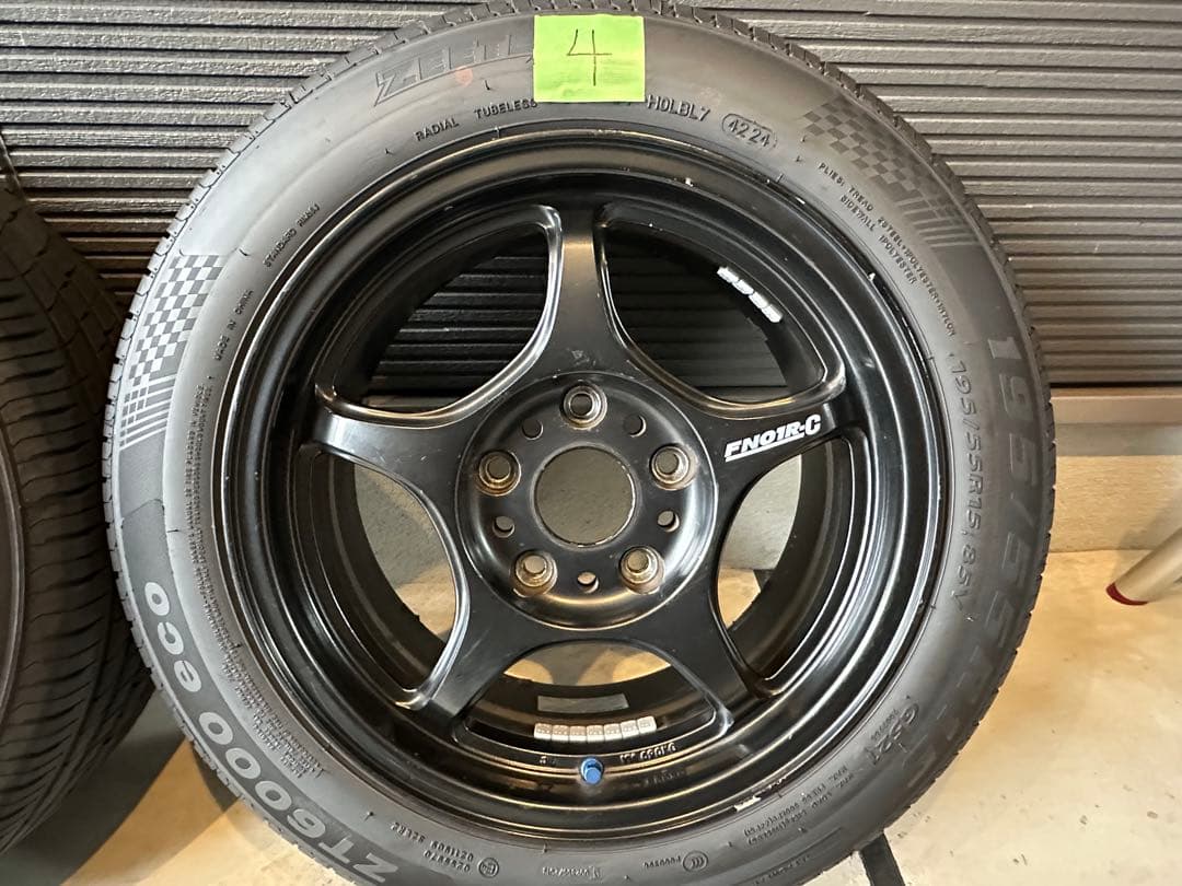 ＃８５　5ZIGEN ProRacer 15インチのホイールセット