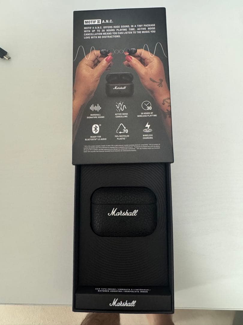 Marshall Motif II A.N.C. ワイヤレスイヤフォン