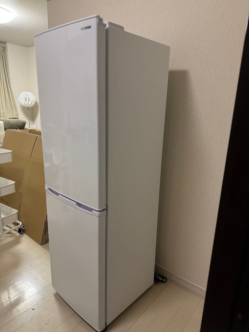 【2023年製】【送料込】アイリスオーヤマ 冷蔵庫 AF162-W（162L）