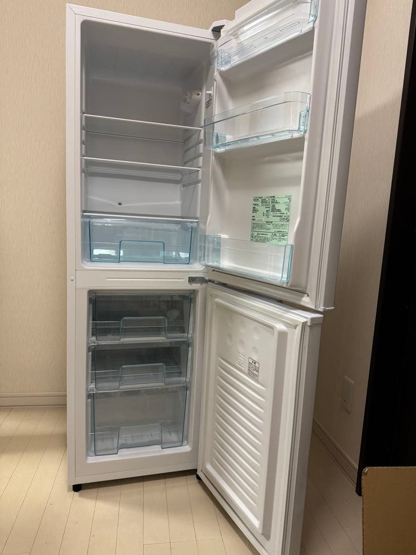 【2023年製】【送料込】アイリスオーヤマ 冷蔵庫 AF162-W（162L）