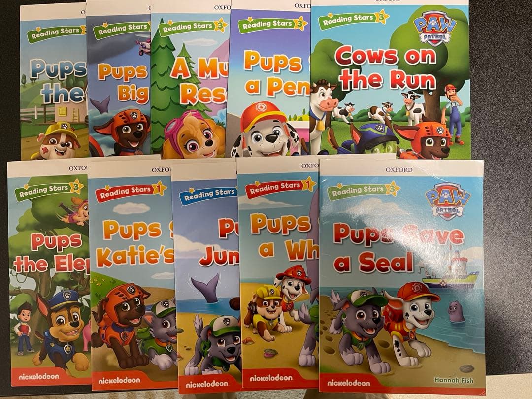 Reading stars paw patrol20冊セット