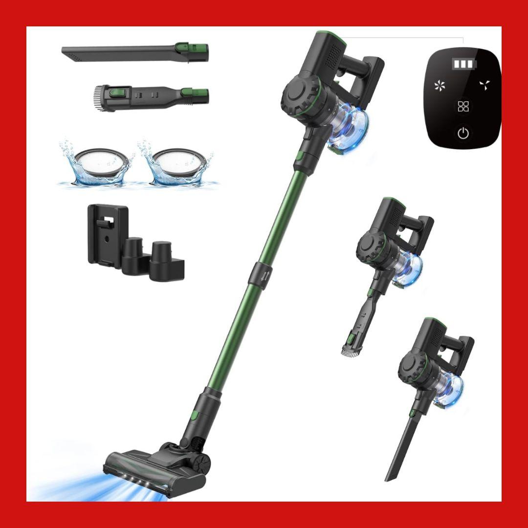 掃除機 コードレス 強力吸引&自立式 V9PRO コードレス掃除機 サイクロン