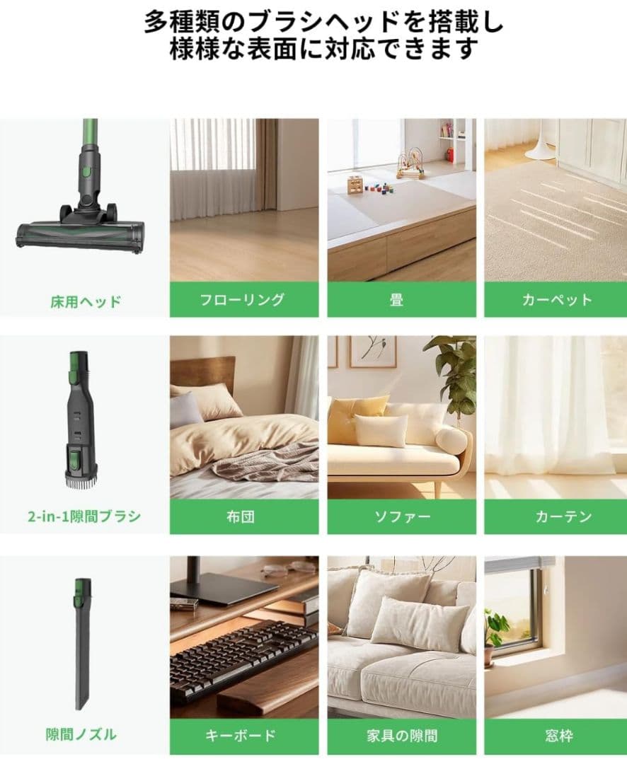 掃除機 コードレス 強力吸引&自立式 V9PRO コードレス掃除機 サイクロン