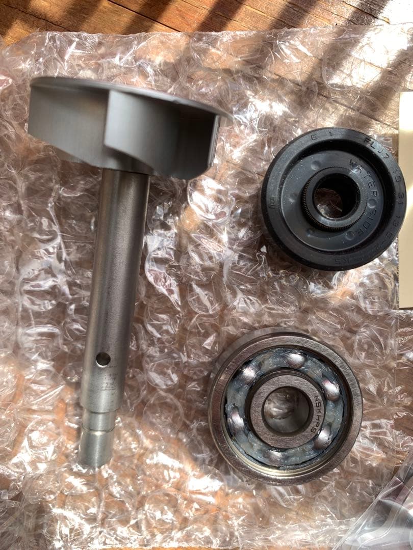 RZ250 ハイフロー インペラシャフト周り + アルミオイルポンプギア セット