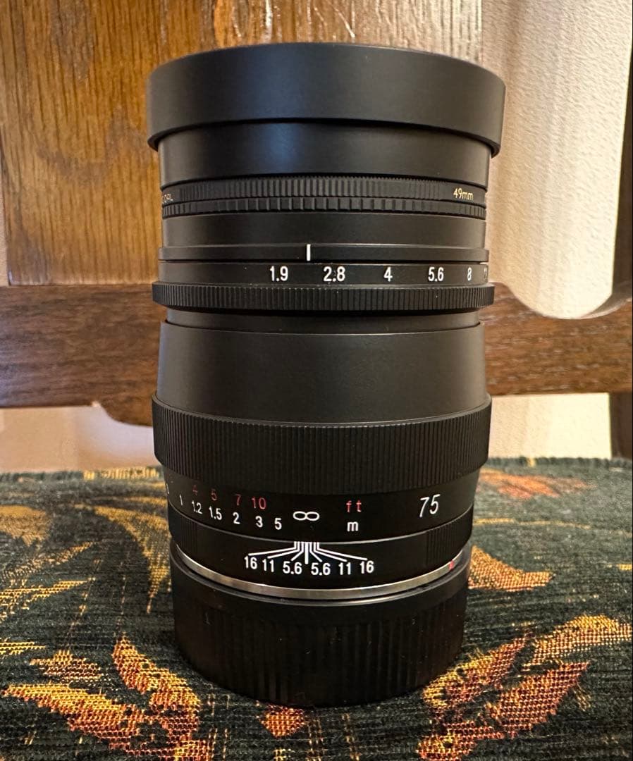 Voigtlander ULTRON 75mm F1.9 VM MC ライカM用
