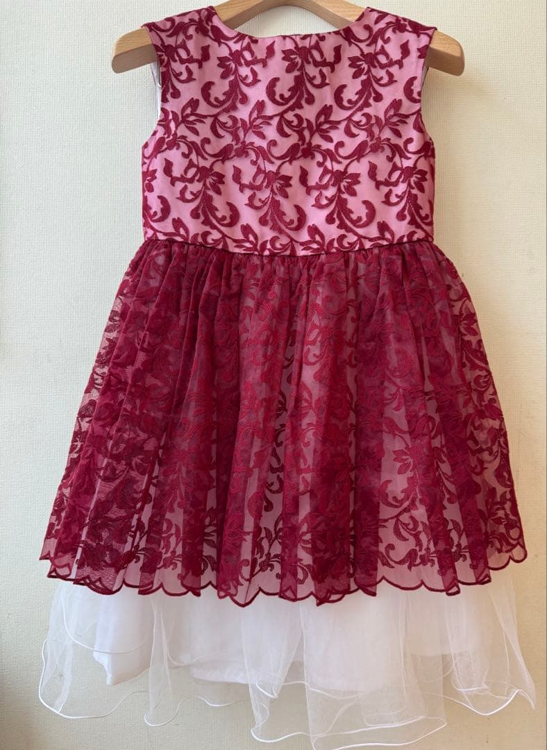 BeBe 140cm ドレス　発表会　セレモニー