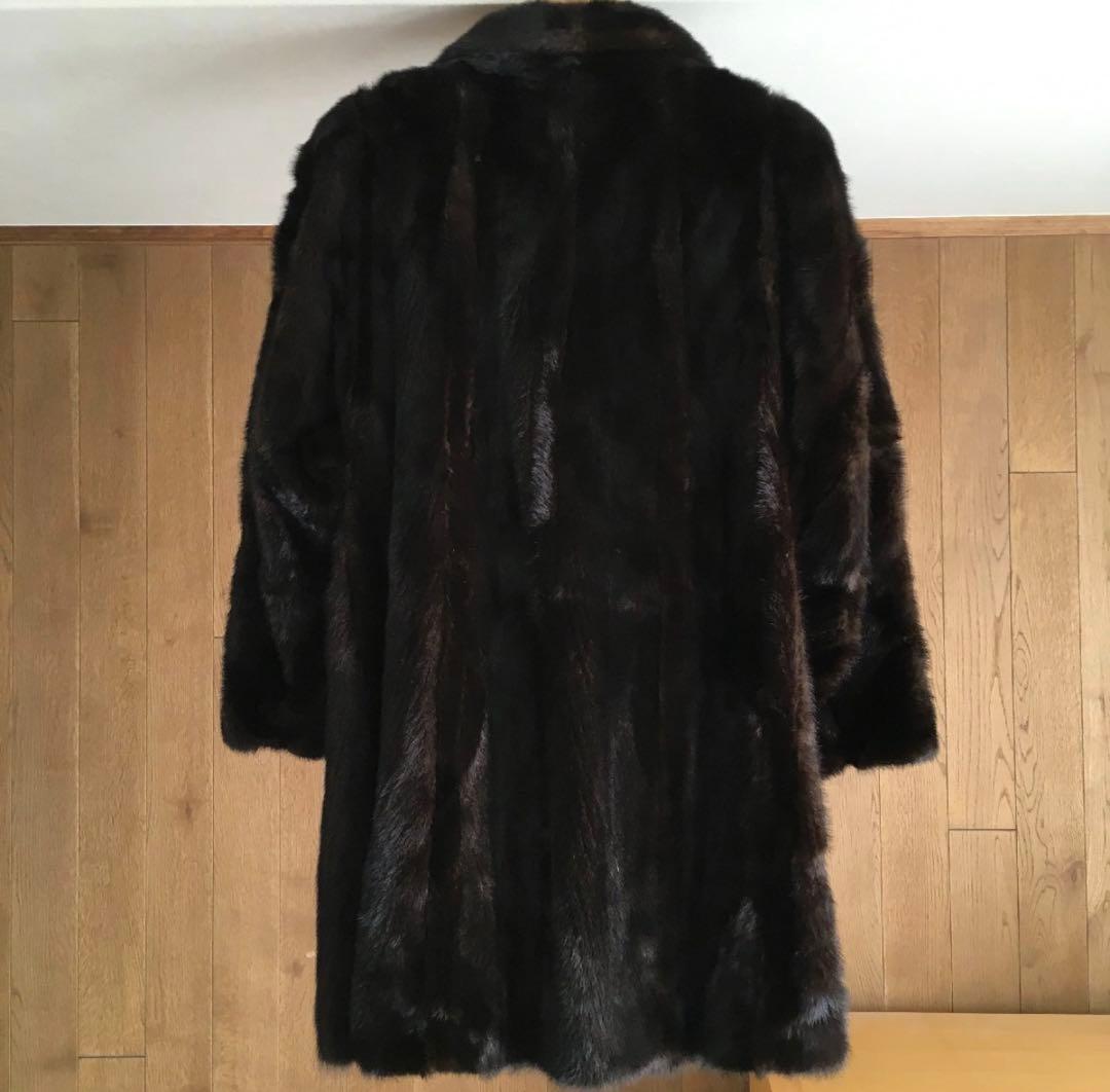 美品 SAGA MINK サガミンク ロング　ミンク 柔らか　 金タグ　 コート