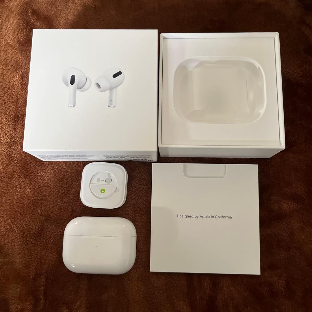【美品】AirPods pro 第一世代　ノイズキャンセリング機能付き