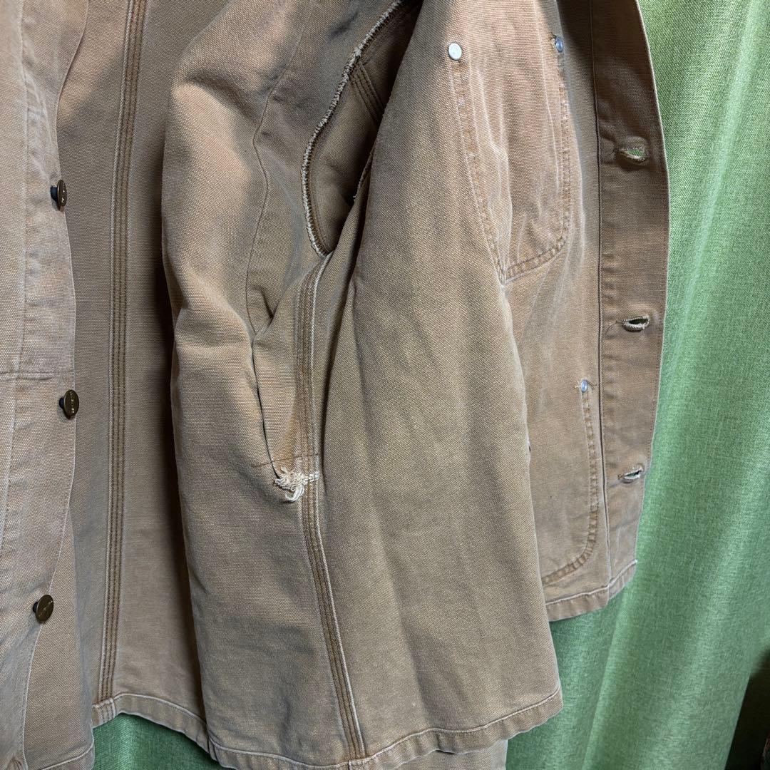 carhartt 90s USA製 裏地なし ミシガン チョアコート XL