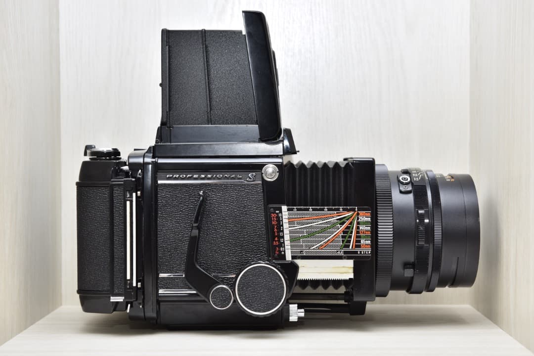 Mamiya RB67 Pro S 90mm f3.8 レンズ付き