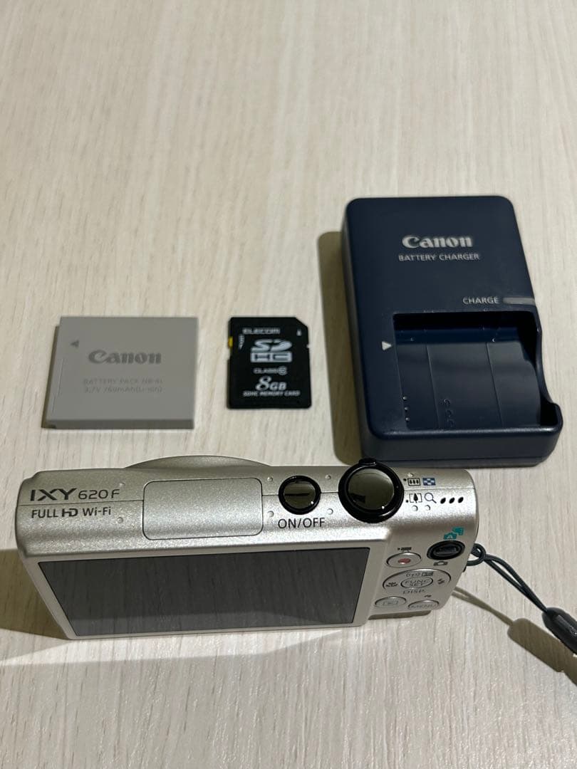 Canon IXY 620F コンパクトデジタルカメラ　充電器SDカード付
