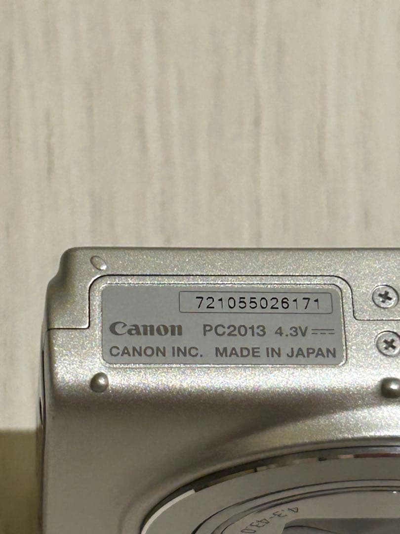 Canon IXY 620F コンパクトデジタルカメラ　充電器SDカード付