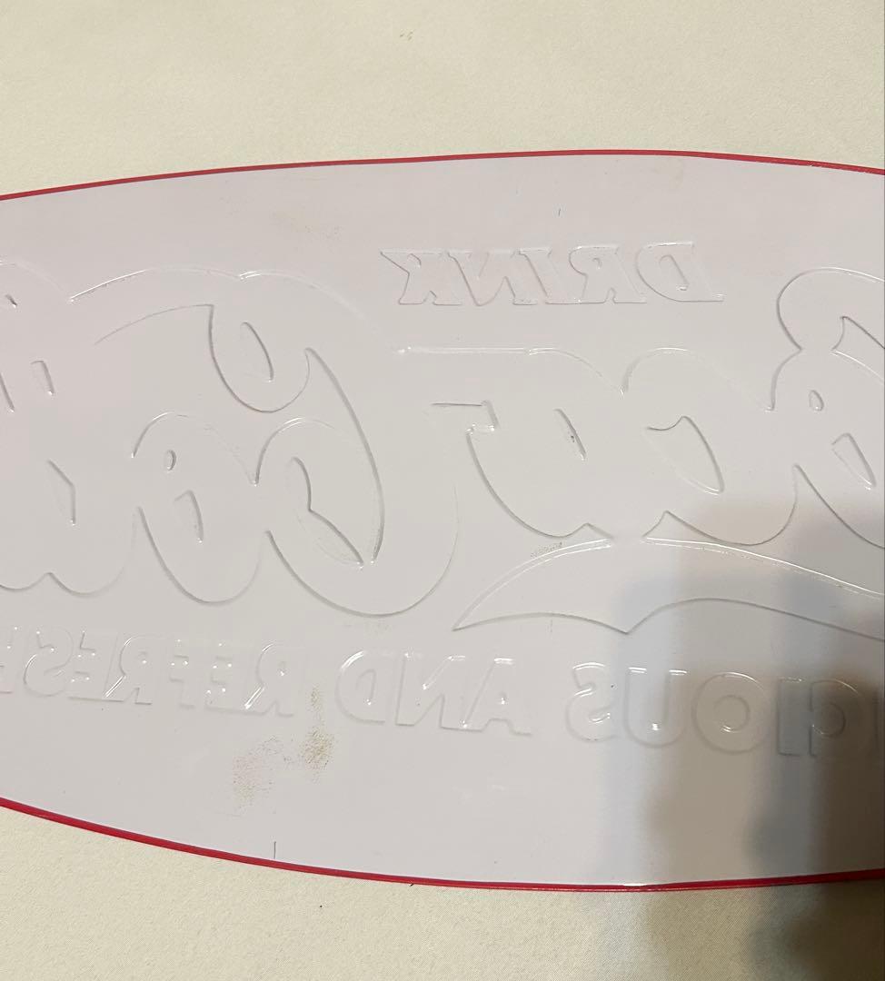 コカコーラ Coca Cola フィッシュテール 看板 壁掛け リボン