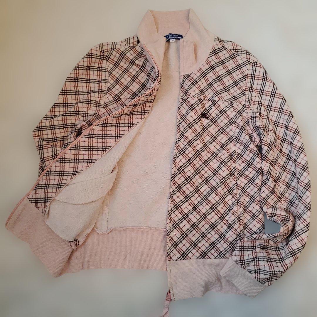 ⭐美品⭐BURBERRY BLUE LABEL ノバチェック トラックジャケット