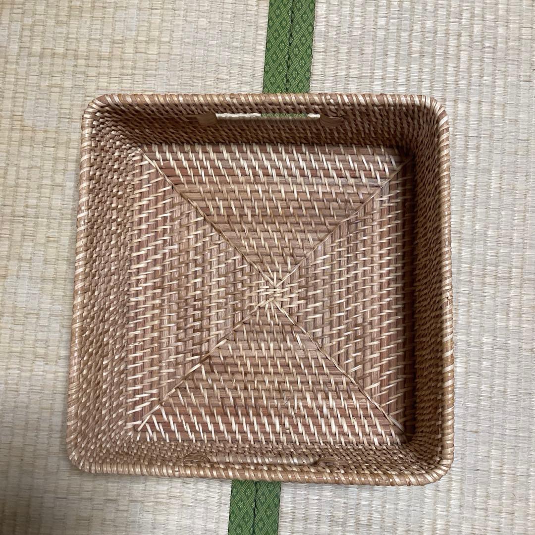 無印良品　重なるラタン　6個セット　まとめ売り