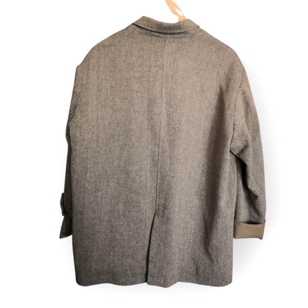 《MEDE19F》ウール混　ツイードダブルジャケットとパンツセット