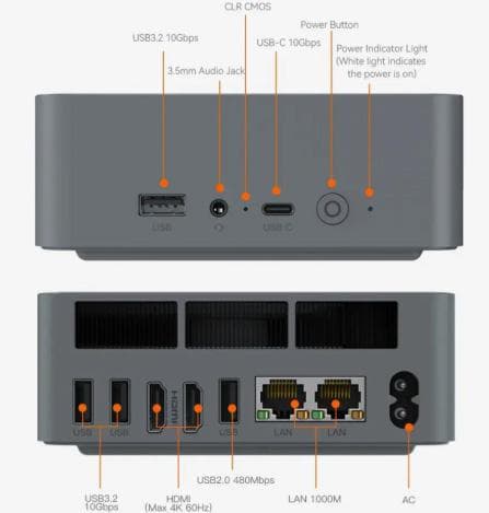 ミニPC Beelink EQR6 美品