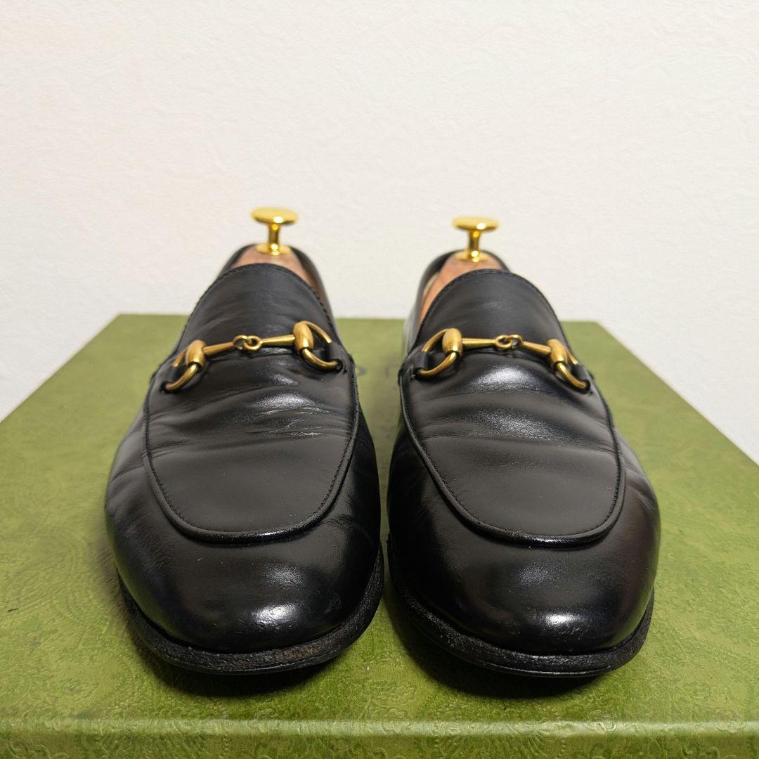 GUCCI　ホースビットローファー　ヨルダーン　黒　36　1/2