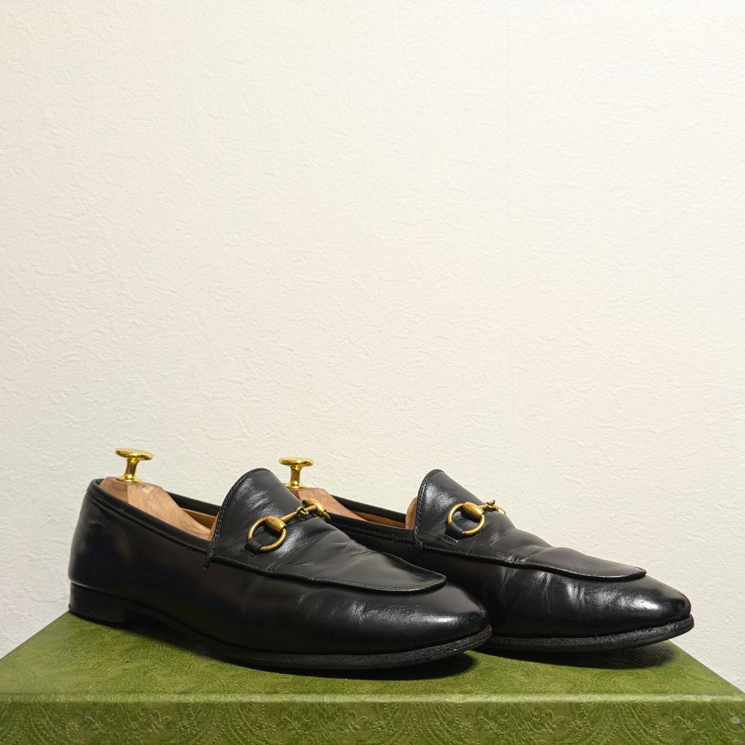 GUCCI　ホースビットローファー　ヨルダーン　黒　36　1/2