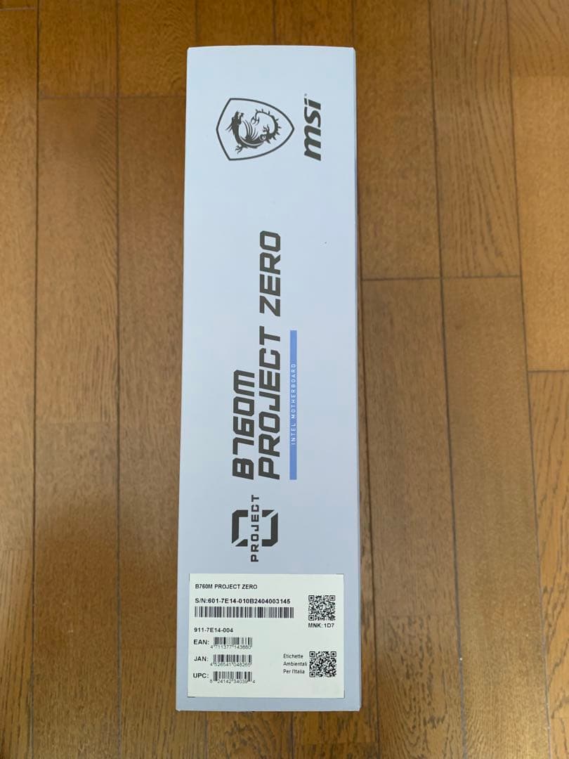 MSI B760M PROJECT ZERO マザーボード